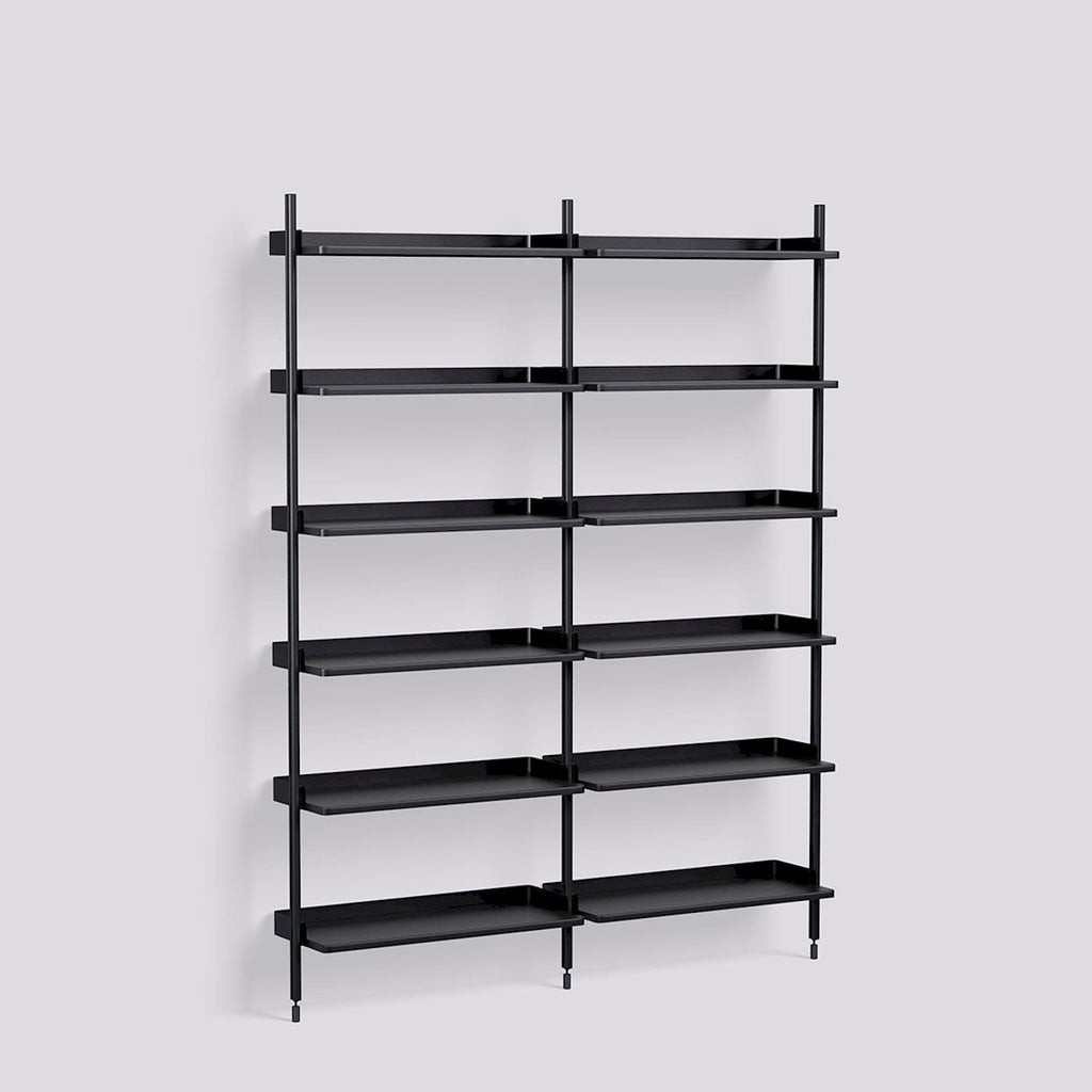 Étagère Modulable Pier System 102 - 2 colonnes - Hay-Blanc - Aluminium-The Woods Gallery