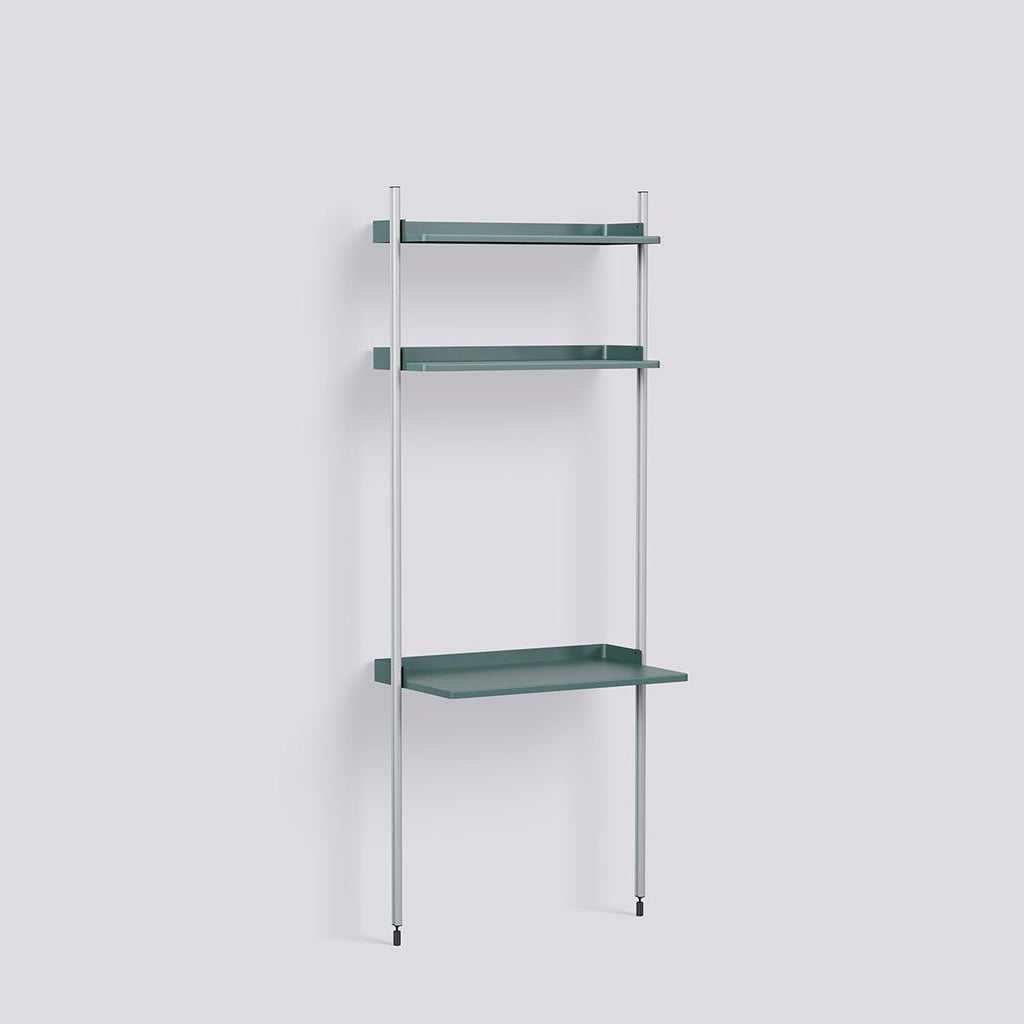 Étagère Modulable Pier System 11 - 1 colonne - Hay-Bleu - Aluminium-The Woods Gallery