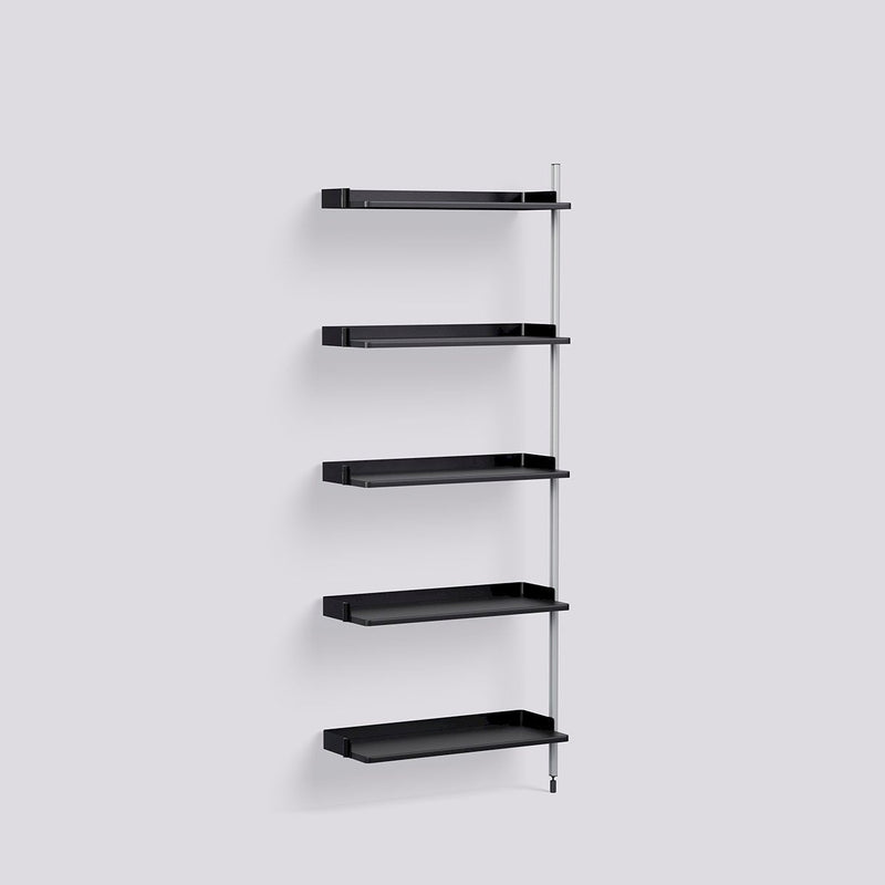 Étagère Modulable Pier System 110 - Add-On - Hay-Noir-The Woods Gallery
