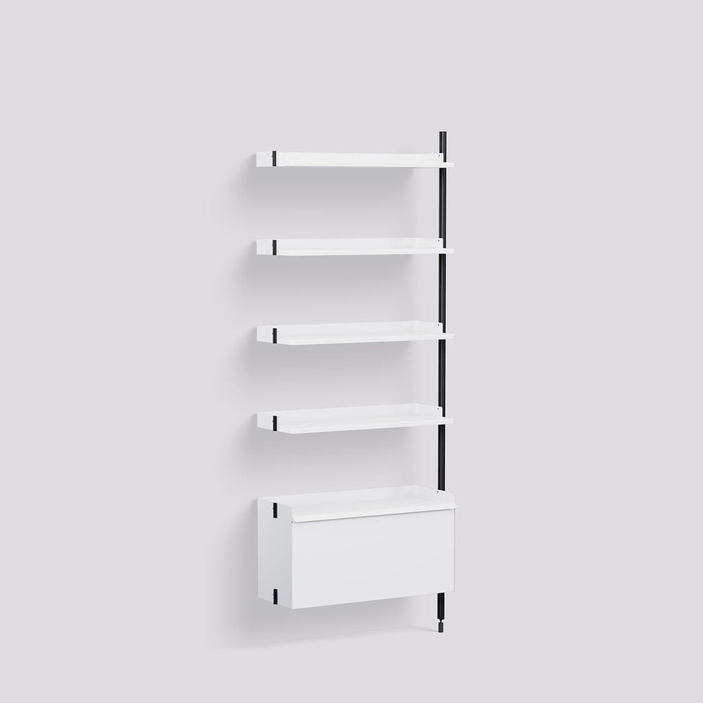 Étagère Modulable Pier System 120 Add-on - Hay-Noir-The Woods Gallery