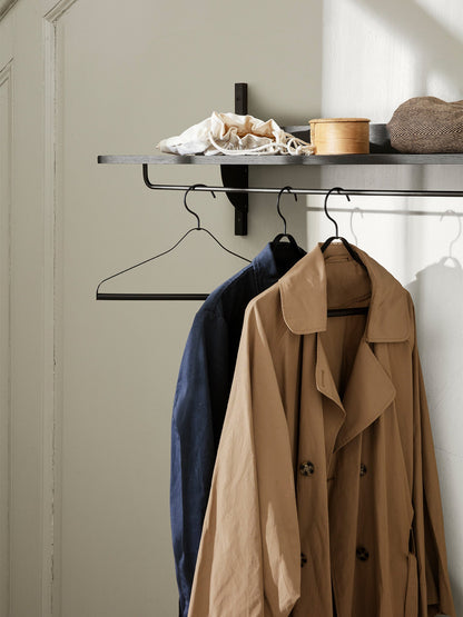 Étagère Sector Rack Shelf - Ferm Living-Chêne / Laiton-The Woods Gallery