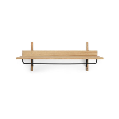 Étagère Sector Rack Shelf - Ferm Living-Chêne / Laiton noir-The Woods Gallery