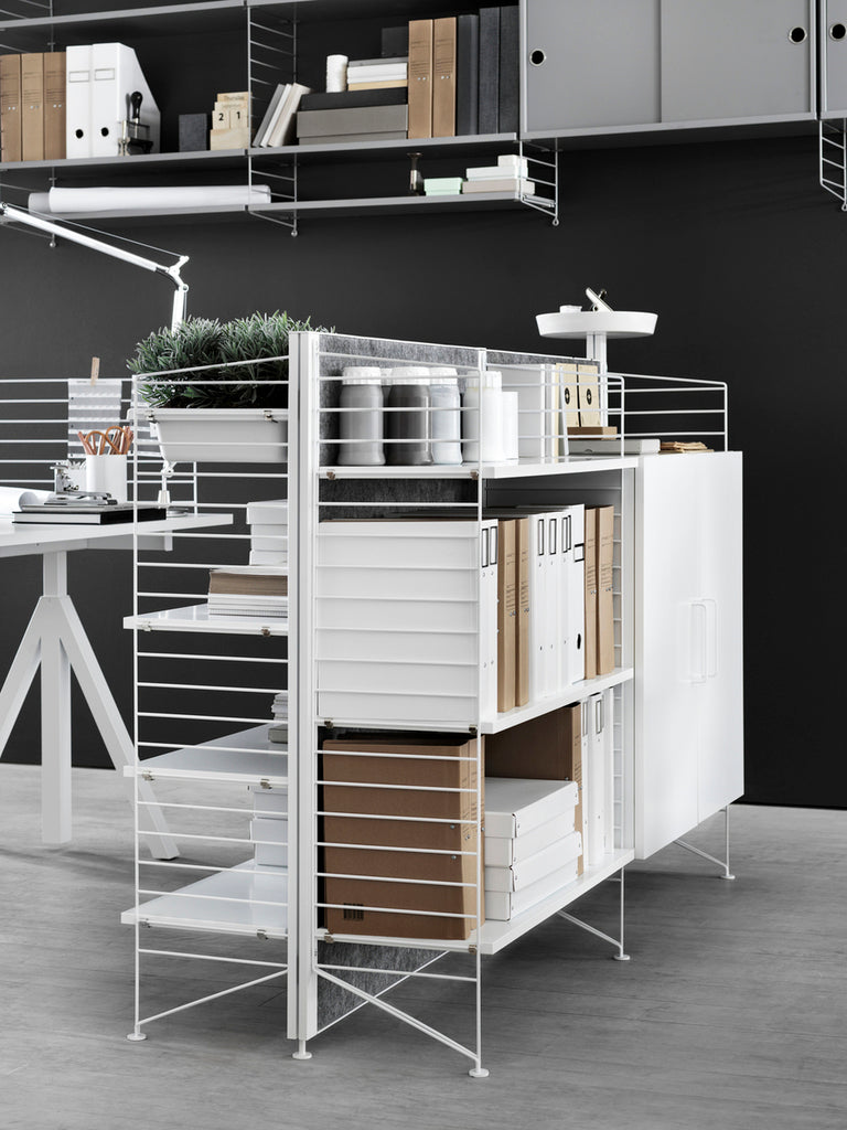 Étagère autoportante - String Furniture-Gris-The Woods Gallery