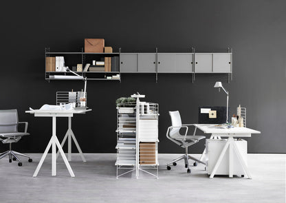 Étagère autoportante - String Furniture-Gris-The Woods Gallery