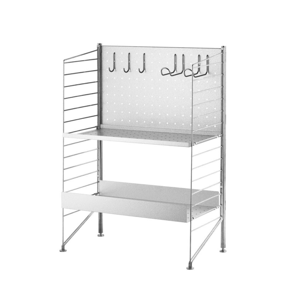 Étagère autoportante galvanisée pour l&