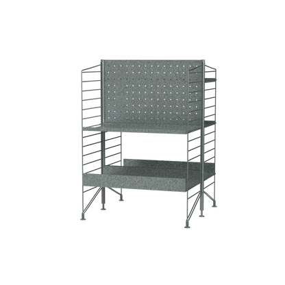 Étagère galvanisée pour l&