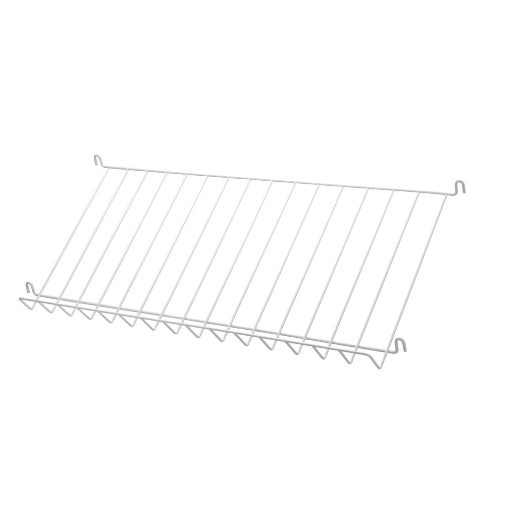 Étagère grille porte-revues ou chaussures L 78 cm - String Furniture-Noir-The Woods Gallery