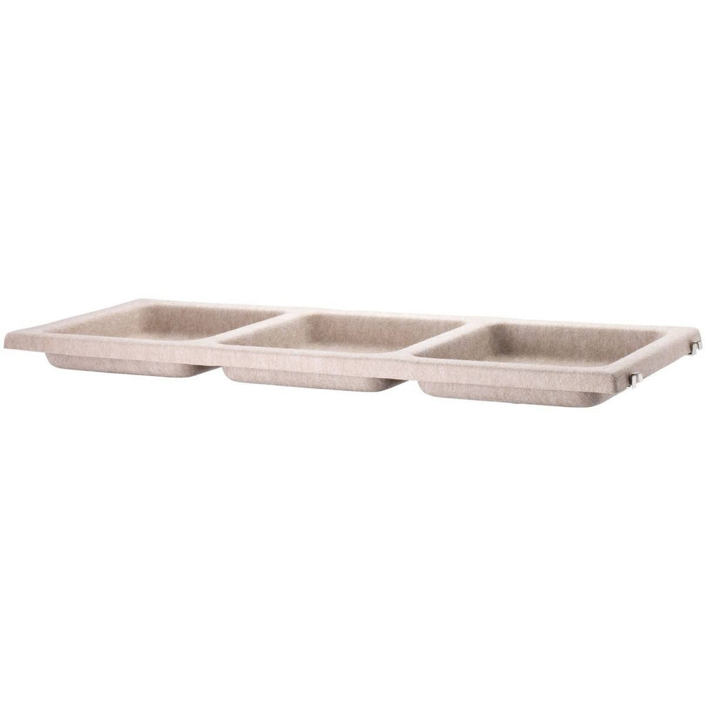 Étagère rangement 3 bacs L 78 cm - String Furniture-Feutre Beige-The Woods Gallery