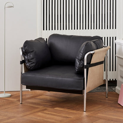Fauteuil Can - Ronan &amp; Erwan Bouroullec - Hay-Noir-Noir-Catégorie de prix 1-The Woods Gallery