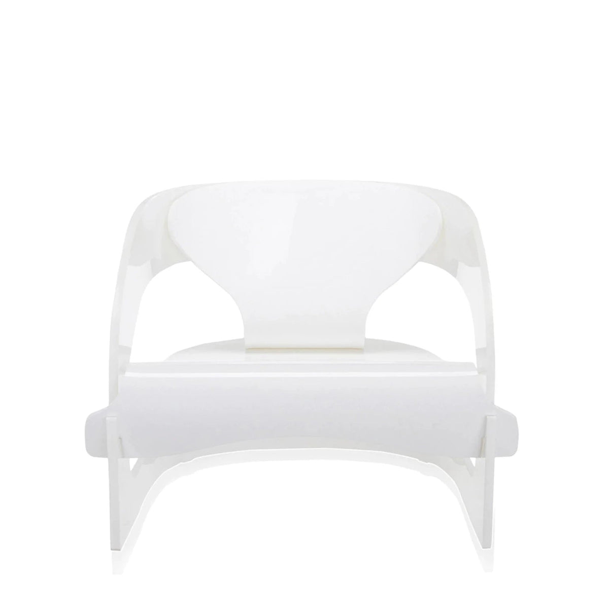 Fauteuil Joe Colombo de Joe Colombo - Kartell-Blanc-The Woods Gallery