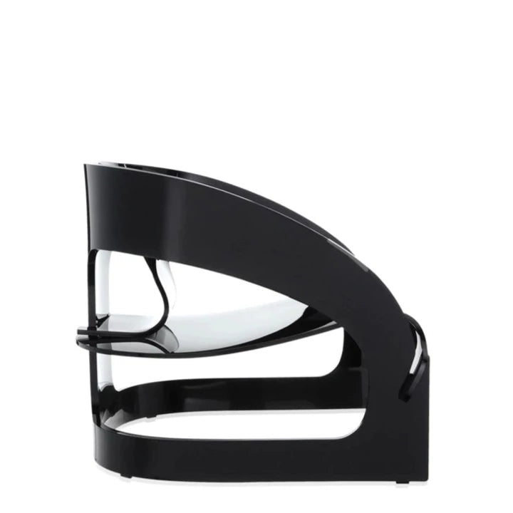 Fauteuil Joe Colombo de Joe Colombo - Kartell-Noir-The Woods Gallery
