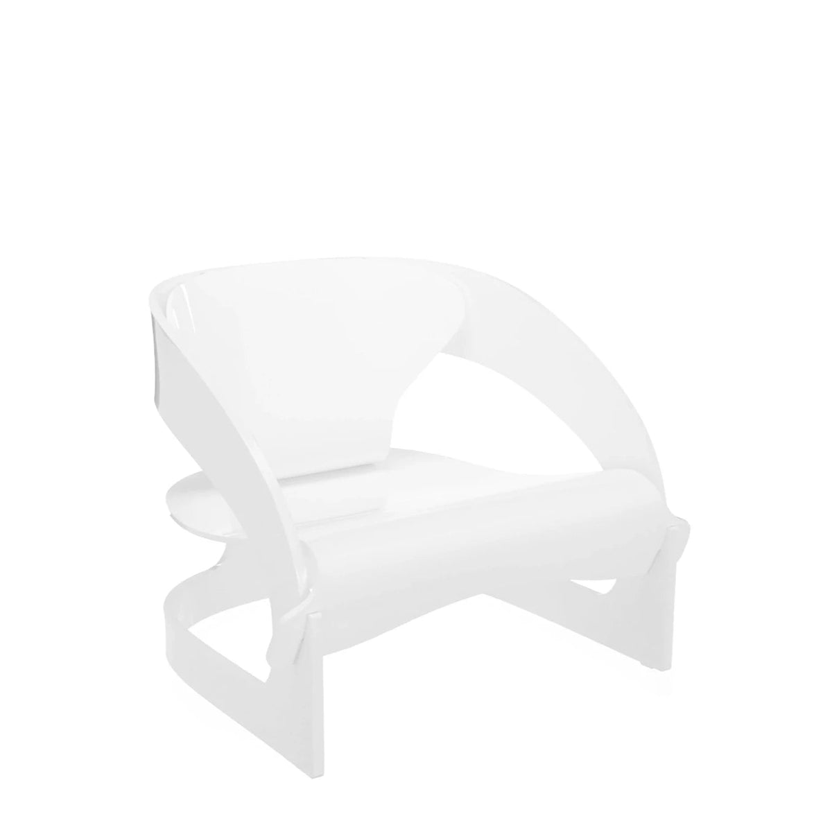Fauteuil Joe Colombo de Joe Colombo - Kartell-Noir-The Woods Gallery