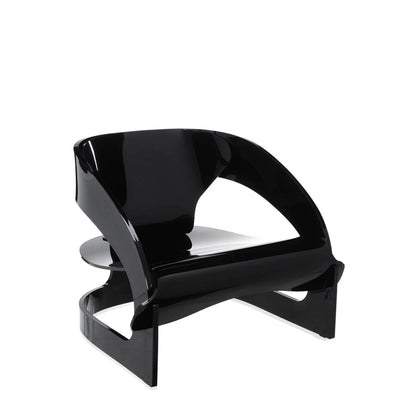 Fauteuil Joe Colombo de Joe Colombo - Kartell-Noir-The Woods Gallery