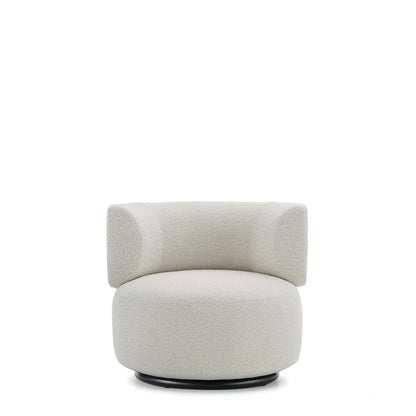Fauteuil K-Wait tissu bouclé de Rodolfo Dordoni - Kartell-Bordeaux-The Woods Gallery