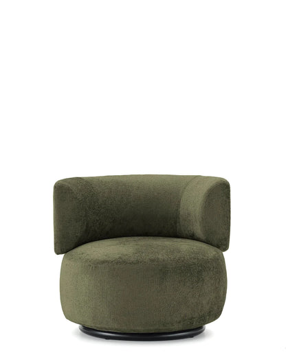 Fauteuil K-Wait tissu chenille de Rodolfo Dordoni - Kartell-Bordeaux-The Woods Gallery