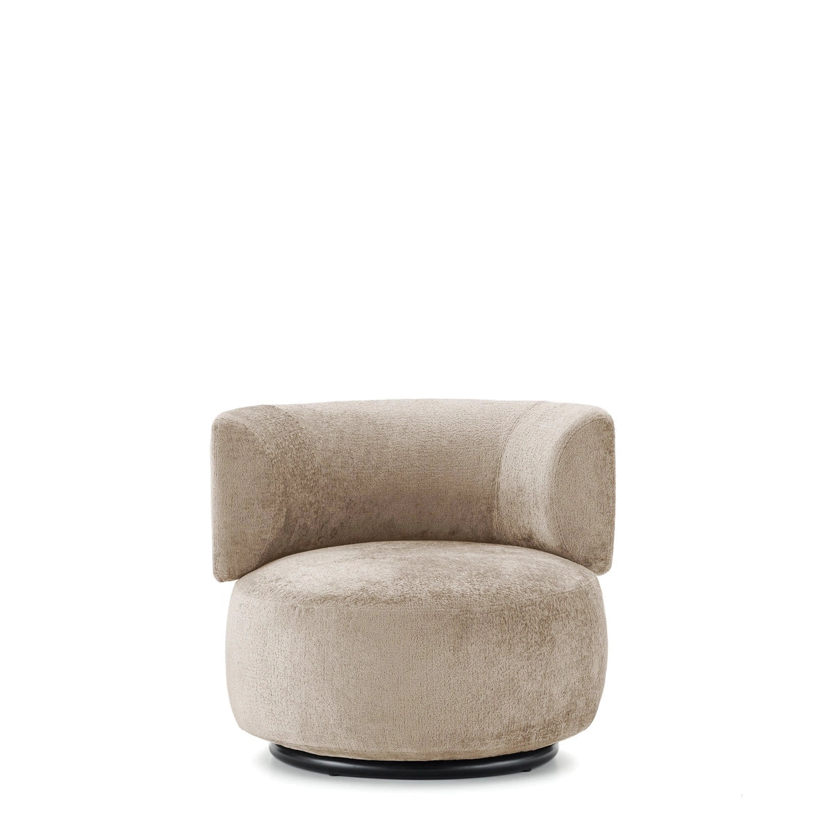 Fauteuil K-Wait tissu chenille de Rodolfo Dordoni - Kartell-Bordeaux-The Woods Gallery