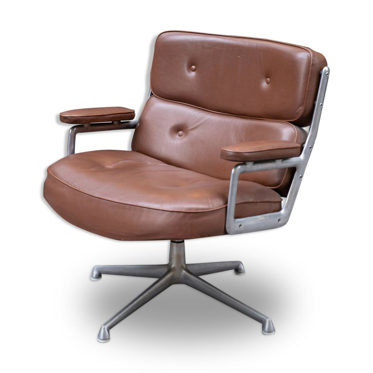 Fauteuil Lobby Chair de Charles &amp; Ray Eames - Herman Miller - Vintage-The Woods Gallery