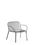 Fauteuil Lounge Hiray- Ludovica + Roberto Palomba - Kartell-Noir-The Woods Gallery