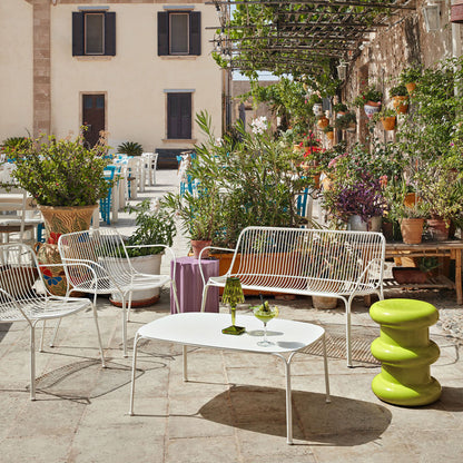 Fauteuil Lounge Hiray- Ludovica + Roberto Palomba - Kartell-blanc-The Woods Gallery