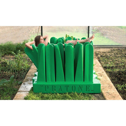 Fauteuil Pratone de Ceretti, Derossi &amp; Rosso - Gufram-Textile FOREVER GREEN-The Woods Gallery