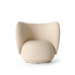 Fauteuil Rico - Brushed - Ferm Living-Blanc cassé-The Woods Gallery