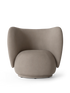 Fauteuil Rico - Brushed - Ferm Living-Gris clair-The Woods Gallery