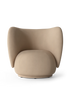 Fauteuil Rico - Brushed - Ferm Living-Sable-The Woods Gallery