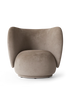Fauteuil Rico - Faded Velvet - Ferm Living-Beige-The Woods Gallery