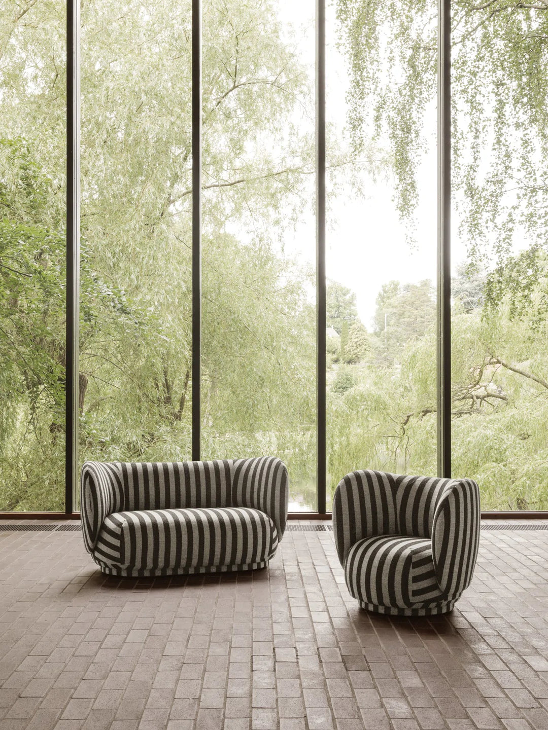 Fauteuil Rico Louisiana de Trine Andersen - Ferm Living-The Woods Gallery