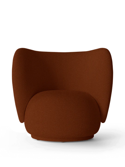 Fauteuil Rico Tonus - Ferm Living-Blanc cassé-The Woods Gallery