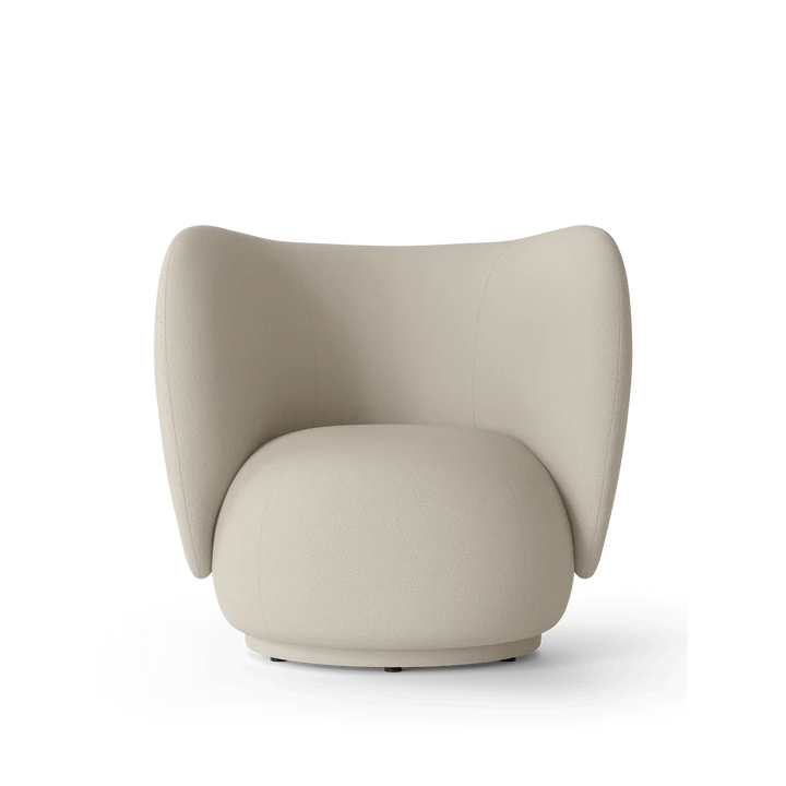 Fauteuil Rico Tonus - Ferm Living-Blanc cassé-The Woods Gallery