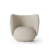 Fauteuil Rico Tonus - Ferm Living-Blanc cassé-The Woods Gallery