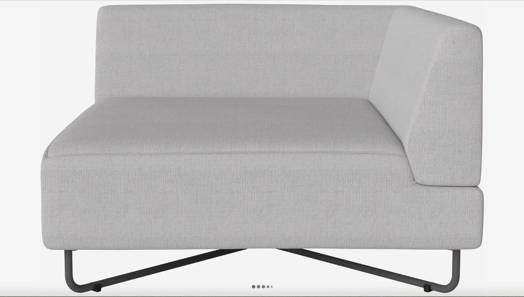 Fauteuil d'extérieur unité d'angle droite Orlando - Bolia-Terra - Sable-The Woods Gallery