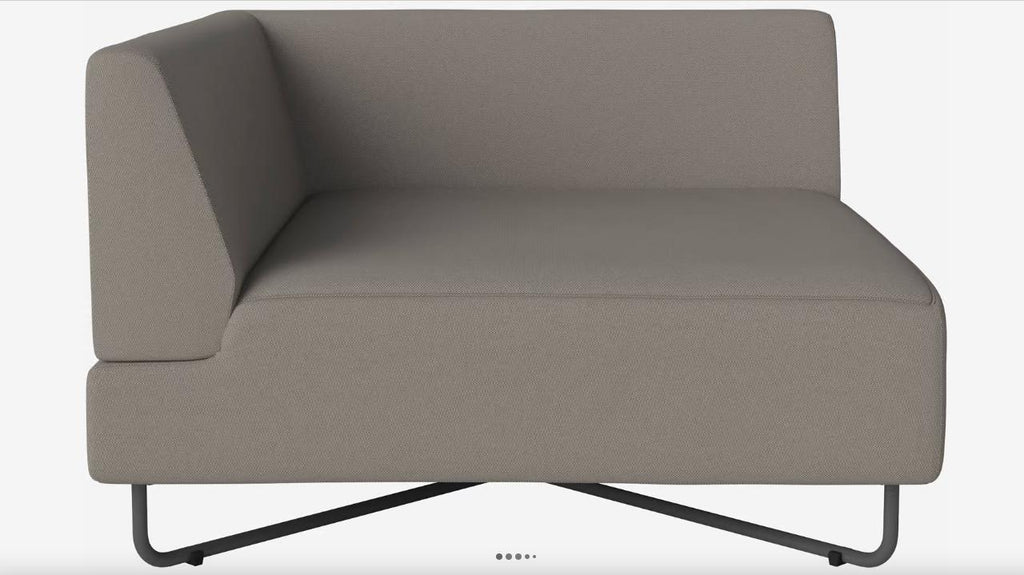 Fauteuil d'extérieur unité d'angle gauche Orlando - Bolia-Terra - Sable-The Woods Gallery