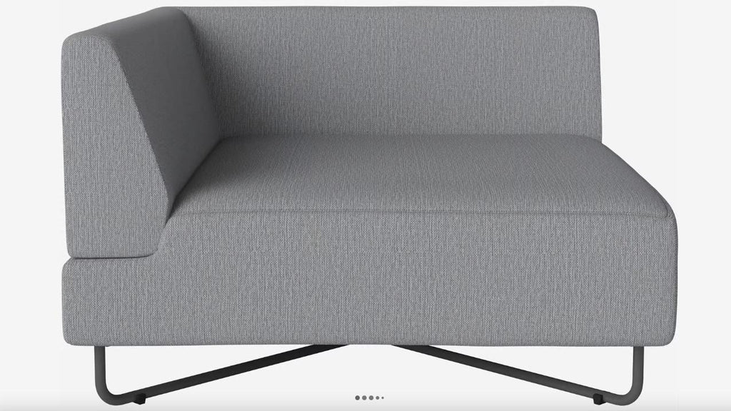 Fauteuil d'extérieur unité d'angle gauche Orlando - Bolia-Terra - Sable-The Woods Gallery