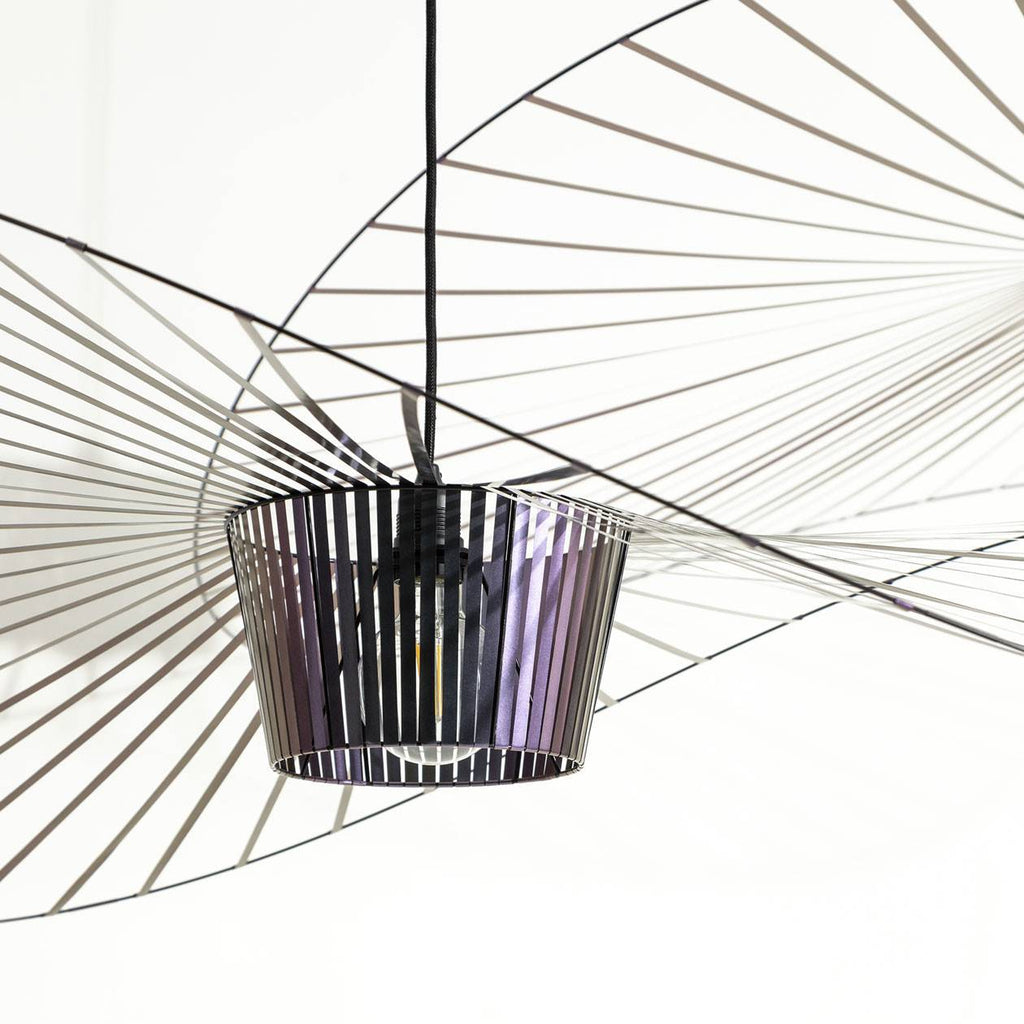 Grande Suspension Vertigo Ø200 cm de Constance Guisset - Petite Friture-Noir-The Woods Gallery