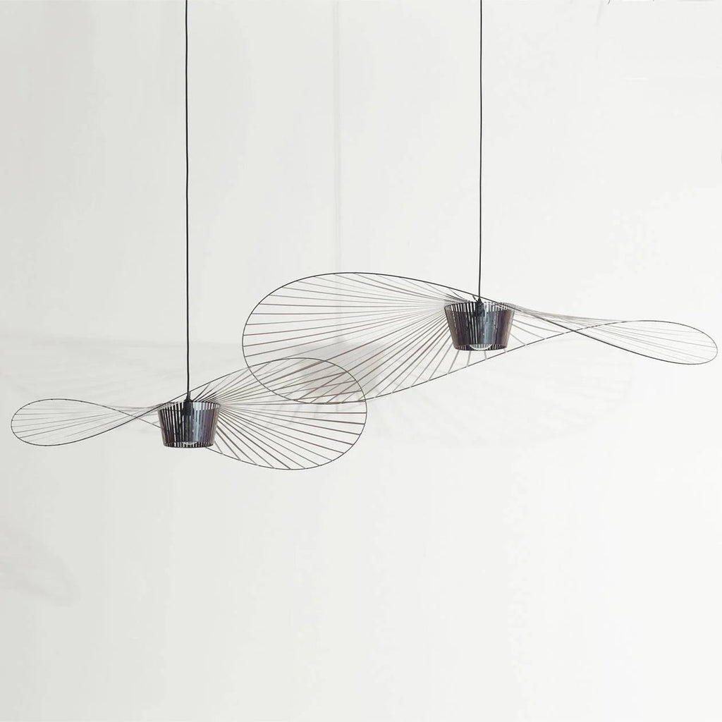 Grande Suspension Vertigo Ø200 cm de Constance Guisset - Petite Friture-Noir-The Woods Gallery