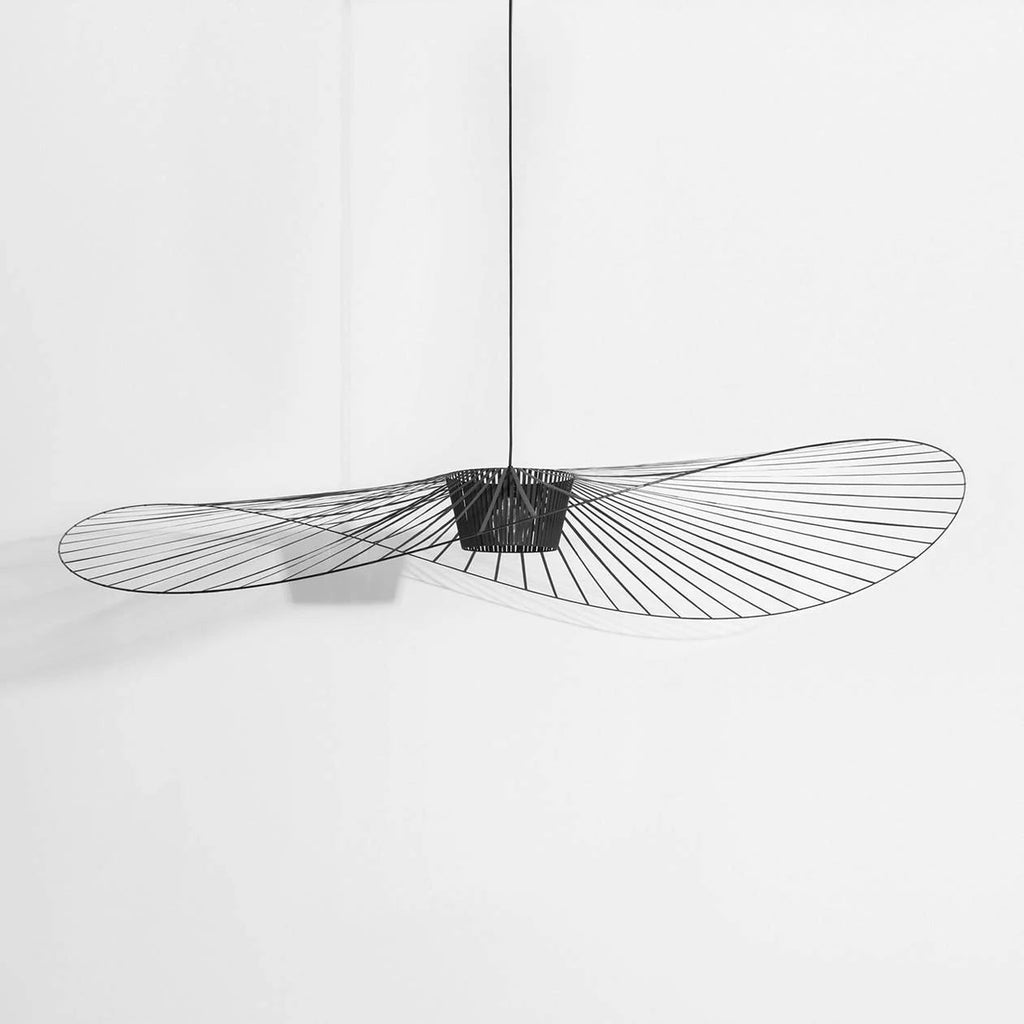 Grande Suspension Vertigo Ø200 cm de Constance Guisset - Petite Friture-Noir-The Woods Gallery