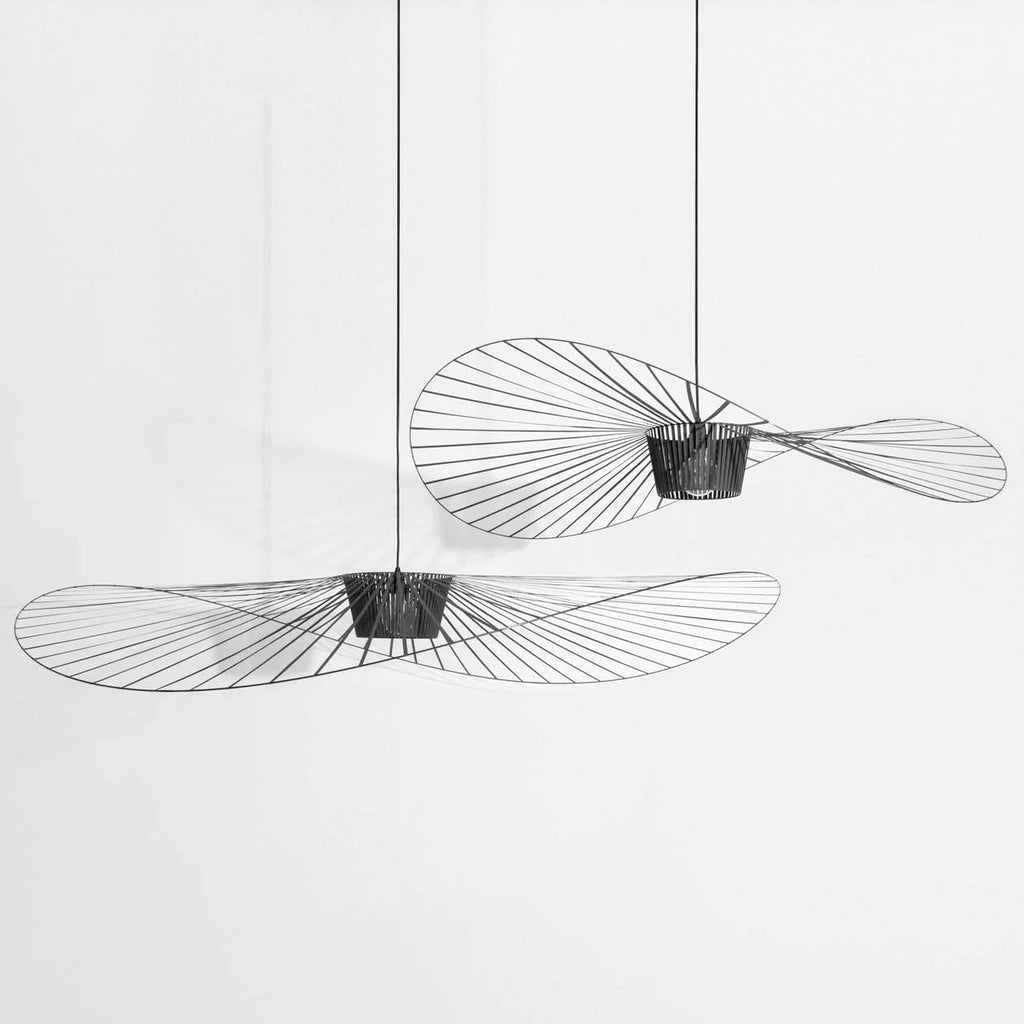 Grande Suspension Vertigo Ø200 cm de Constance Guisset - Petite Friture-Noir-The Woods Gallery