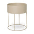 Jardinière Plant Box Round de Trine Andersen - Ferm Living-Beige-The Woods Gallery