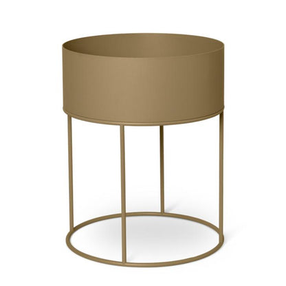 Jardinière Plant Box Round de Trine Andersen - Ferm Living-Olive-The Woods Gallery