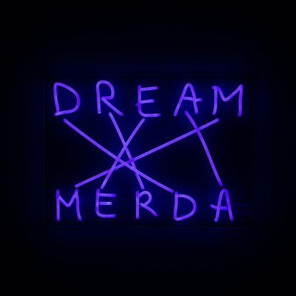 Lampe Dream - Merda bleue de Nico Vascellari - Seletti-The Woods Gallery