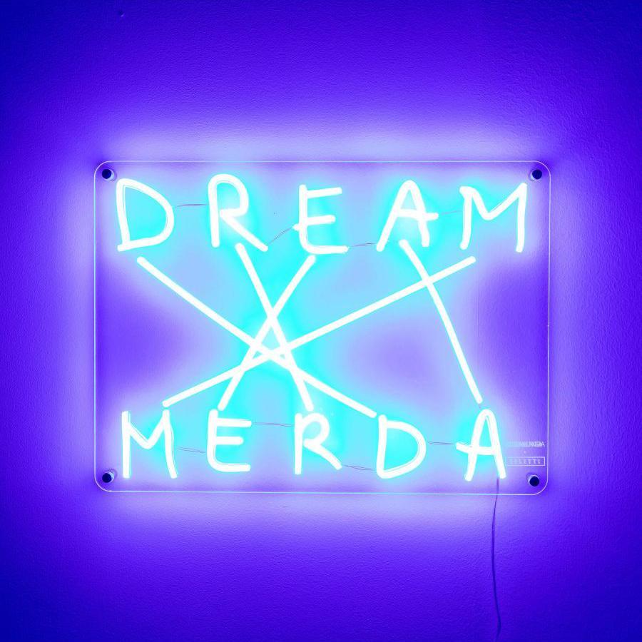 Lampe Dream - Merda bleue de Nico Vascellari - Seletti-The Woods Gallery