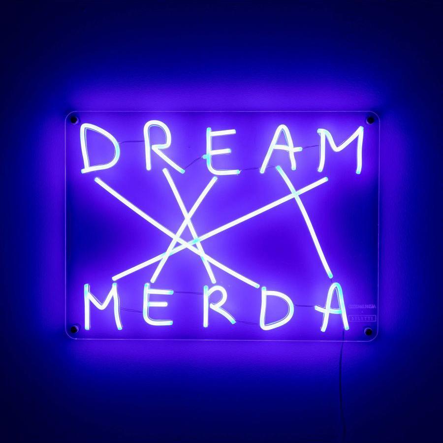 Lampe Dream - Merda bleue de Nico Vascellari - Seletti-The Woods Gallery