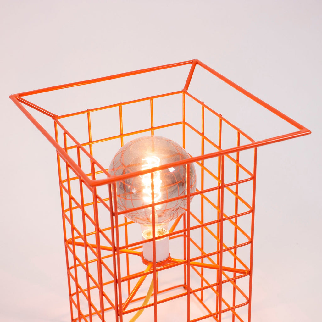 Lampe Krid - Stromboli Design-Orange-The Woods Gallery