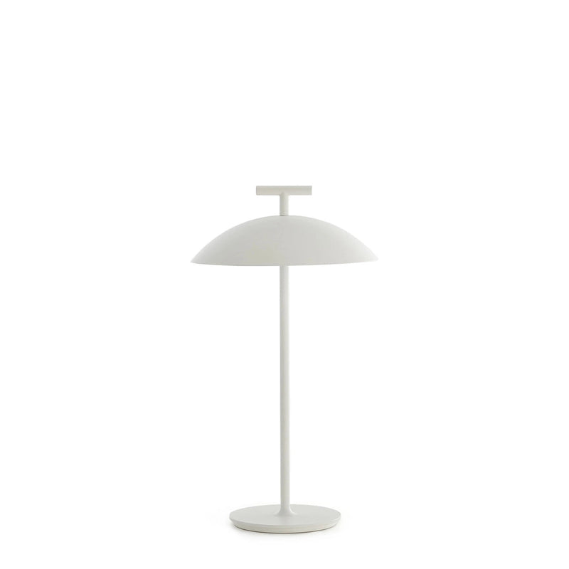 Lampe Mini Geen-A de Ferruccio Laviani - Kartell-Blanc-Batterie-The Woods Gallery