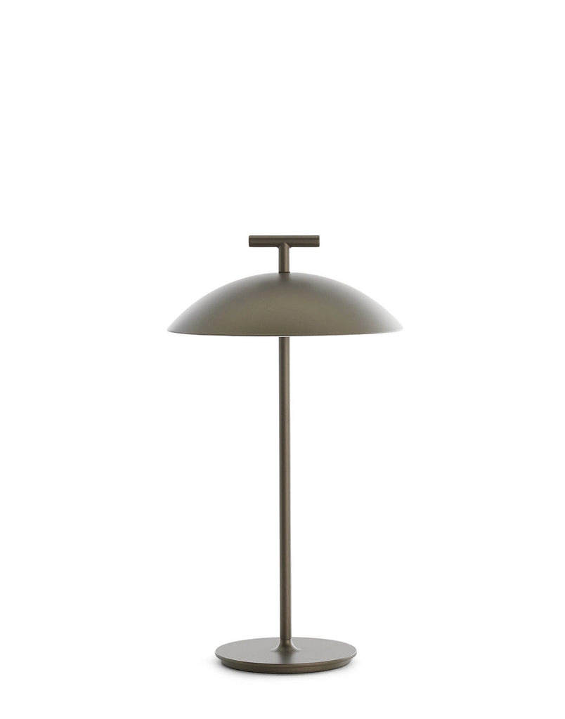 Lampe Mini Geen-A de Ferruccio Laviani - Kartell-Bronze-Batterie-The Woods Gallery