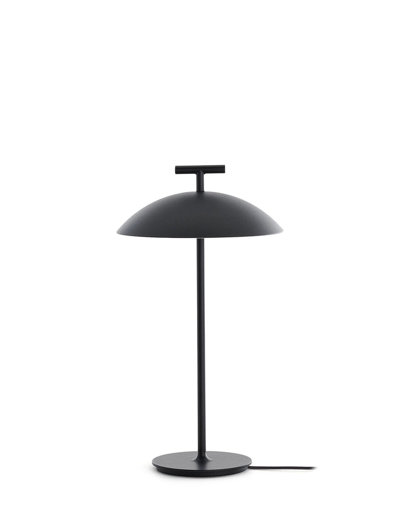 Lampe Mini Geen-A de Ferruccio Laviani - Kartell-Noir-Alimentation électrique-The Woods Gallery