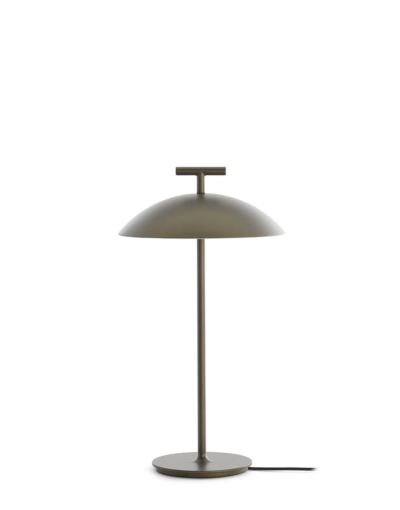 Lampe Mini Geen-A de Ferruccio Laviani - Kartell-Noir-Alimentation électrique-The Woods Gallery