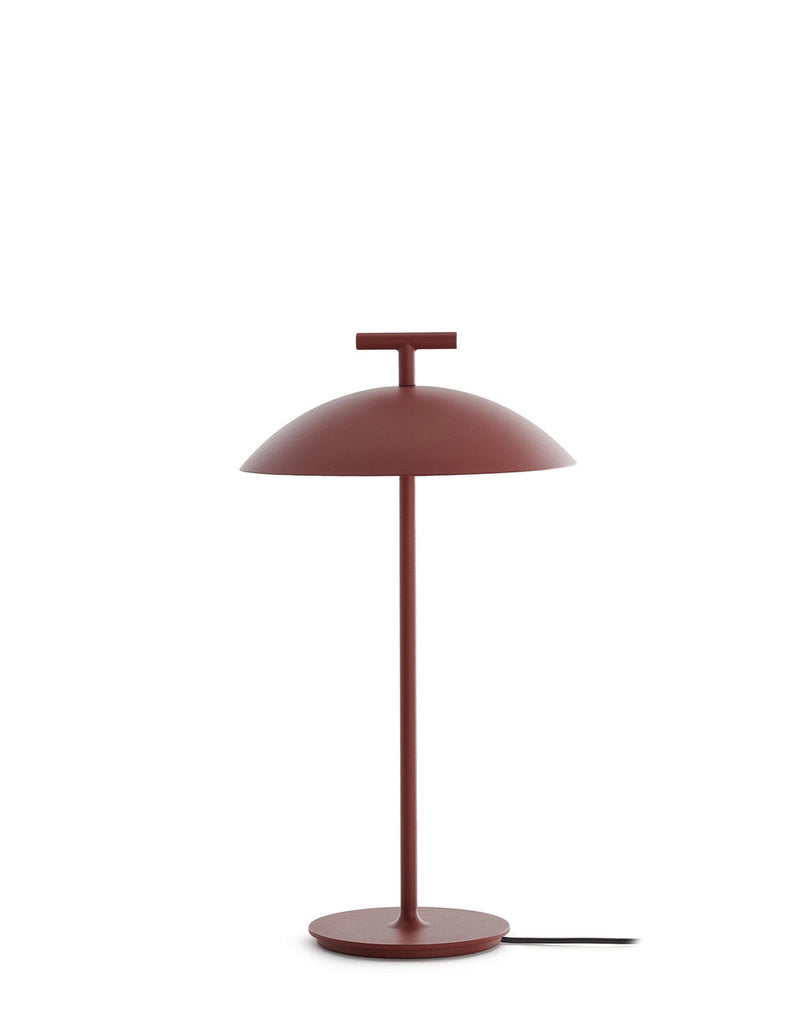 Lampe Mini Geen-A de Ferruccio Laviani - Kartell-Rouge-Alimentation électrique-The Woods Gallery